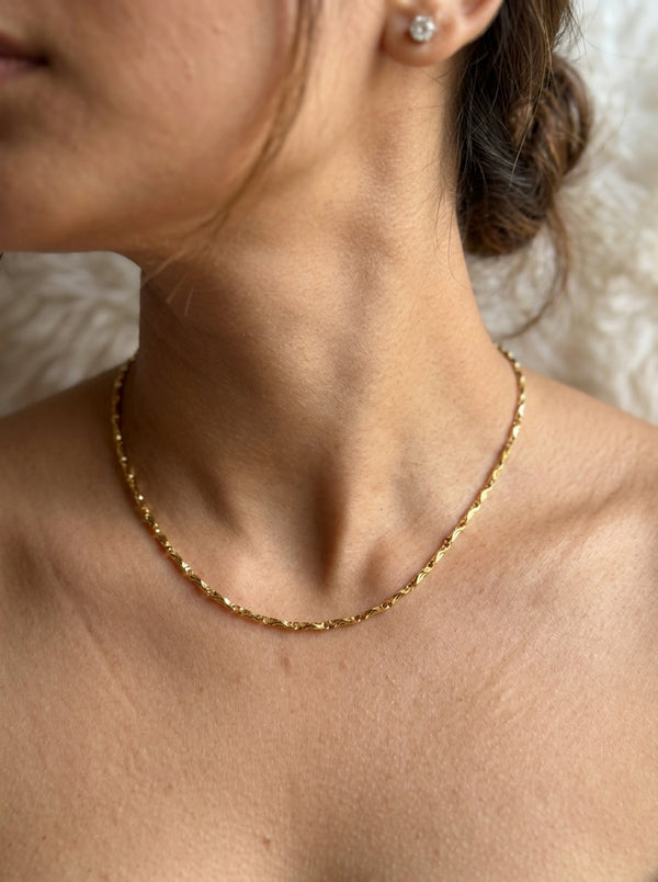 Luxury Unisex Chain | 18K Gold Plated Stainless Steel - Anusi