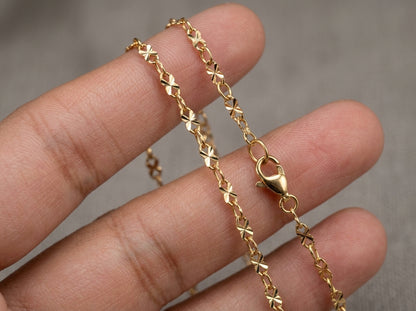 Premium 18K Gold Plated Chain | Skin-Safe & Sweat-Proof