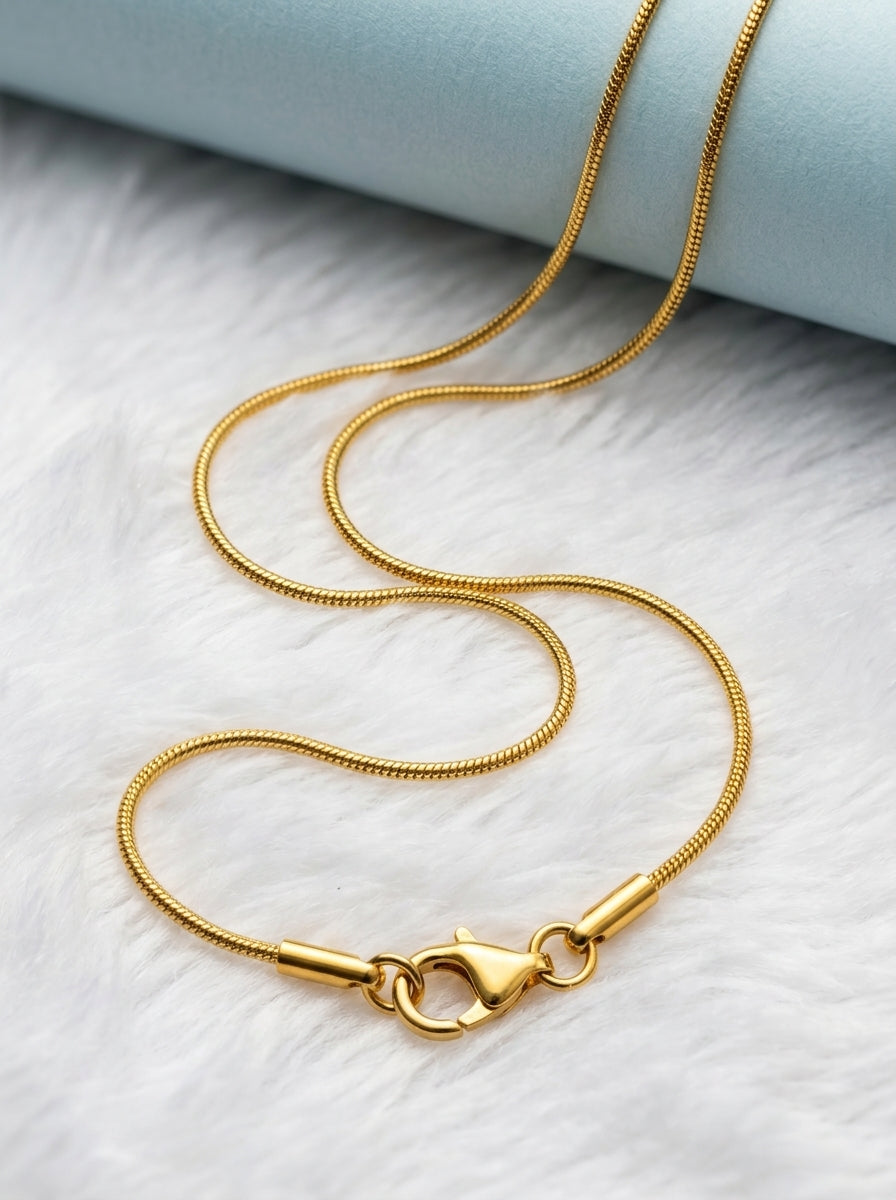 Luxury Demi-Fine Chain | 18K Gold Plated | Sensitive Skin Friendly