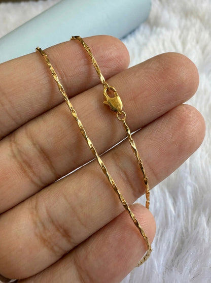 Luxury Stainless Steel Chain | 18K Gold Plated | Tarnish-Free