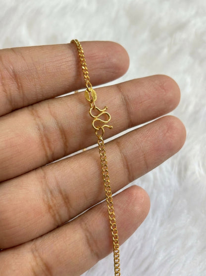 18K Gold Plated Signature Chain | Anti-Tarnish | Men & Women