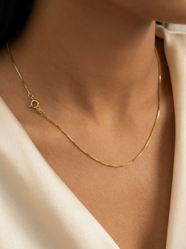 Premium Gold Chain for Men & Women | Skin-Safe | 18K Plated