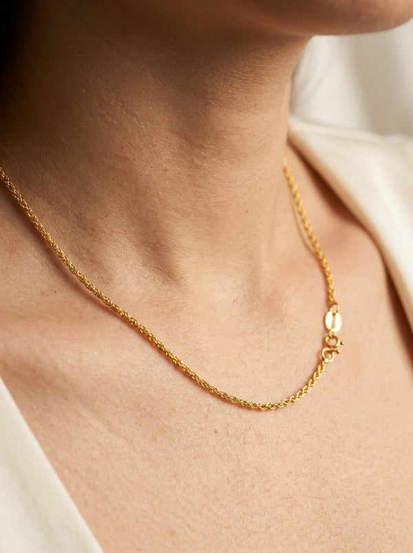 Luxury Unisex Gold Chain | Skin-Safe 18K Plated Stainless Steel