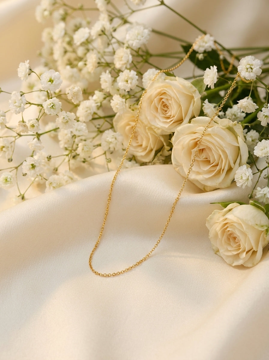 18K Gold Plated Statement Chain | Tarnish-Resistant Finish