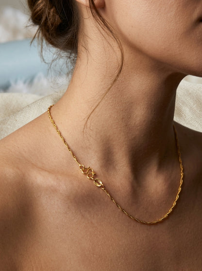 Premium Designer Chain | 18K Gold Plated | Daily Wear Essential