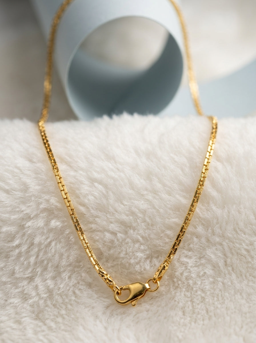 18K Gold Plated Cuban Link Chain | Unisex Heavy Duty | Anti-Tarnish
