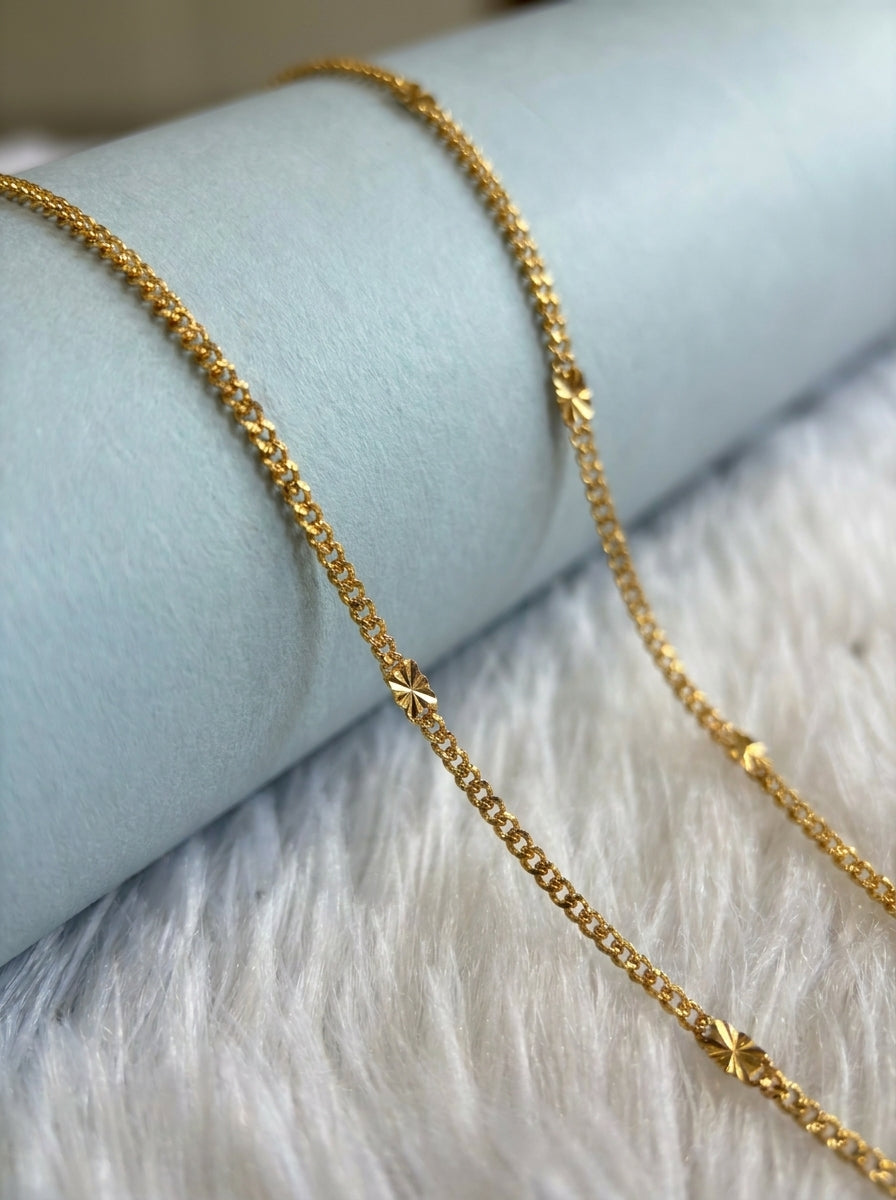 Premium Everyday Unisex Chain | 18K Gold Plated | Comfort-Fit