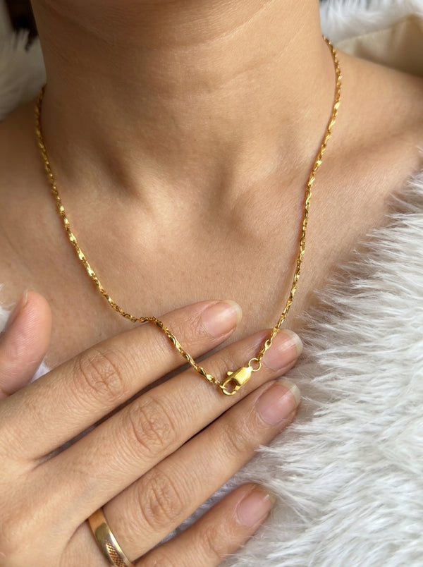 Luxury 18K Gold Plated Chain | Unisex | Premium Stainless Steel - Anusi