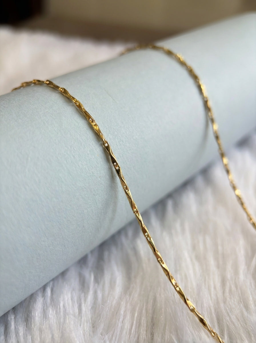 Luxury Stainless Steel Chain | 18K Gold Plated | Tarnish-Free
