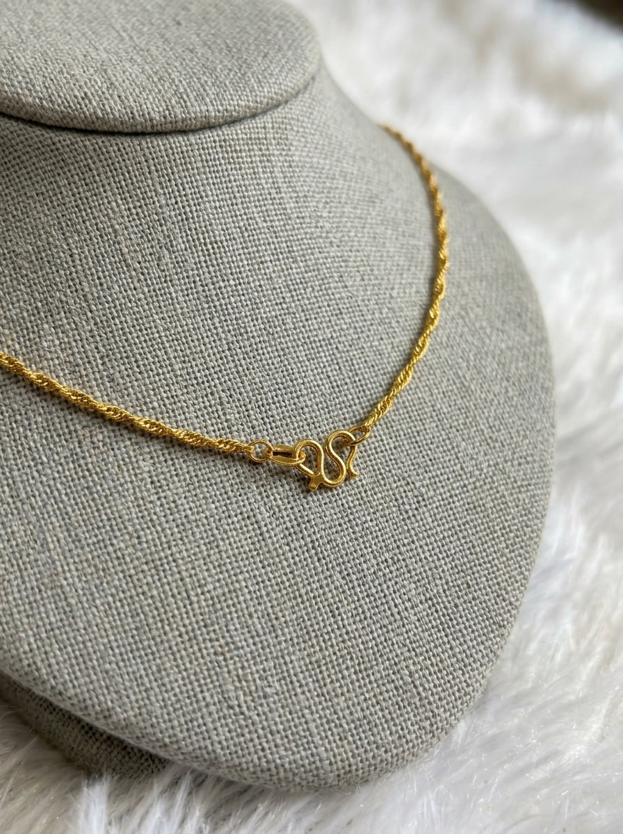 Premium Designer Chain | 18K Gold Plated | Daily Wear Essential