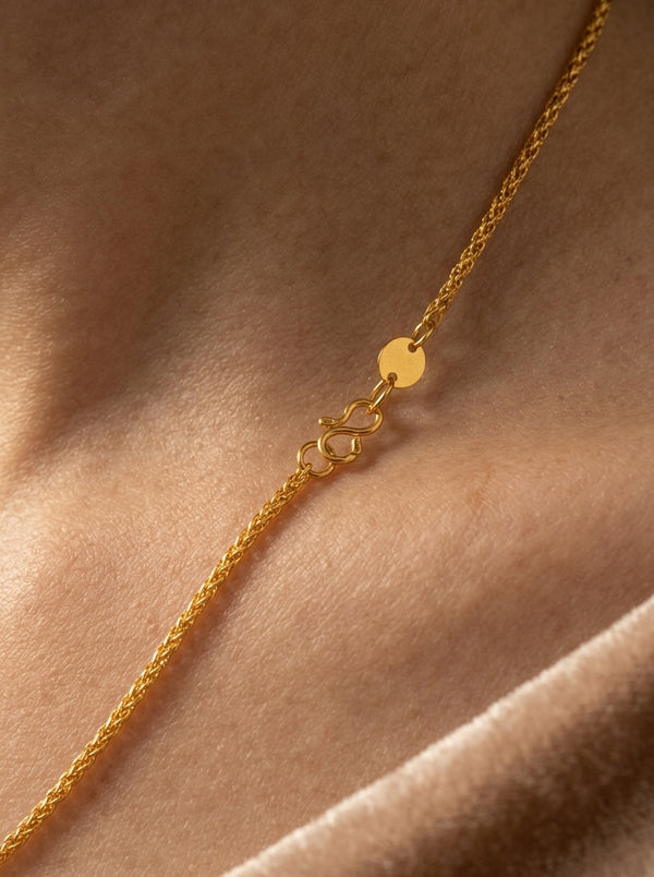 Luxury Unisex Gold Chain | Skin-Safe 18K Plated Stainless Steel - Anusi