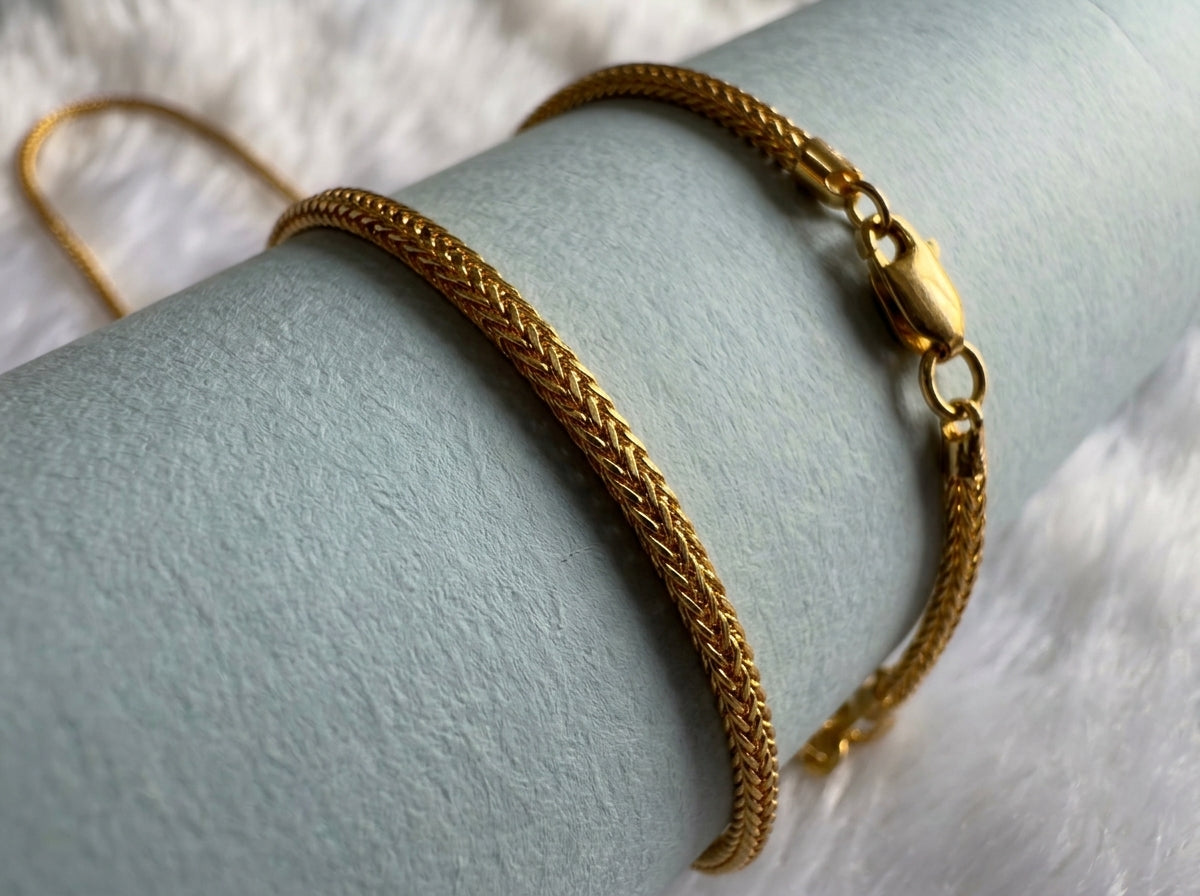 Luxury 18K Gold Plated Chain | Unisex | High-Polish Finish