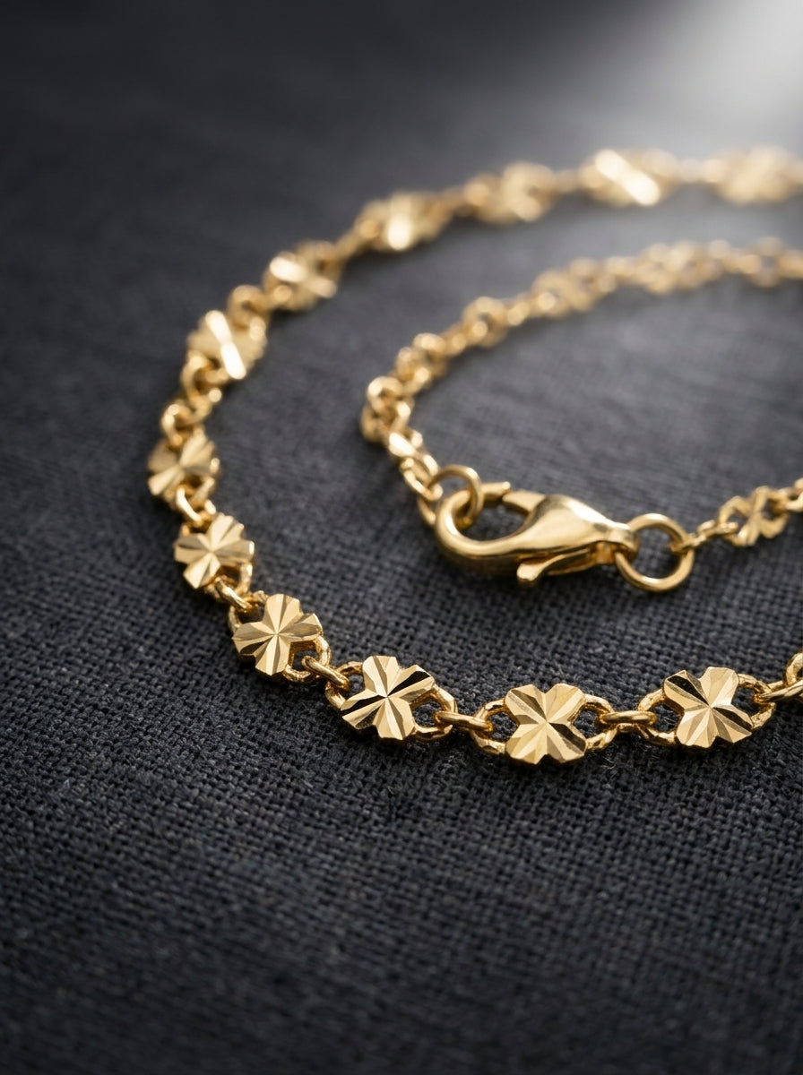 Premium 18K Gold Plated Chain | Skin-Safe & Sweat-Proof