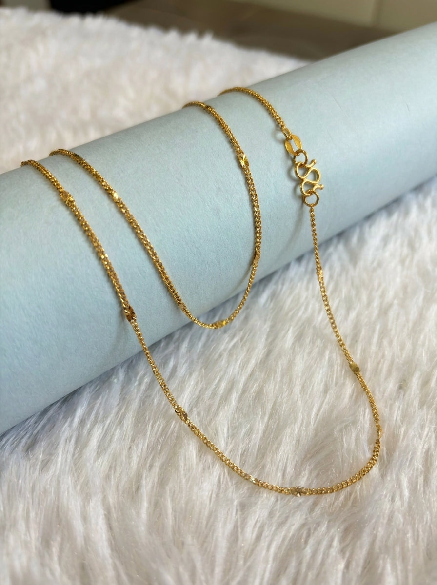 Premium Everyday Unisex Chain | 18K Gold Plated | Comfort-Fit