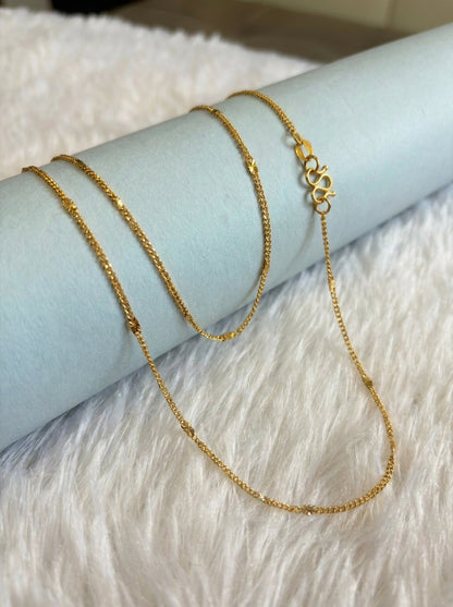 Premium Everyday Unisex Chain | 18K Gold Plated | Comfort-Fit
