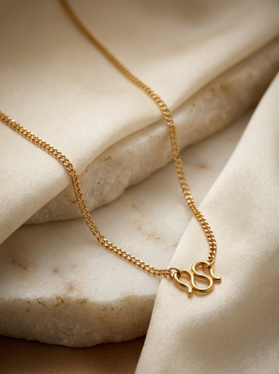 18K Gold Plated Signature Chain | Anti-Tarnish | Men & Women