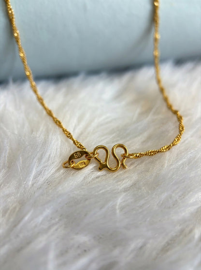 Premium Designer Chain | 18K Gold Plated | Daily Wear Essential