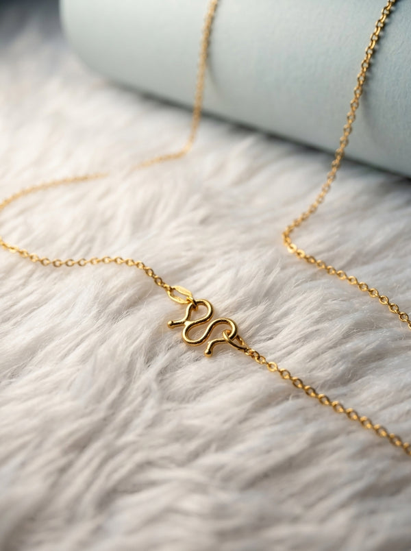 18K Gold Plated Timeless Cable Chain | Hypoallergenic & Waterproof - Anusi