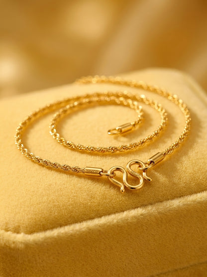 18K Gold Plated Fashion Chain | Unisex | Anti-Tarnish Quality