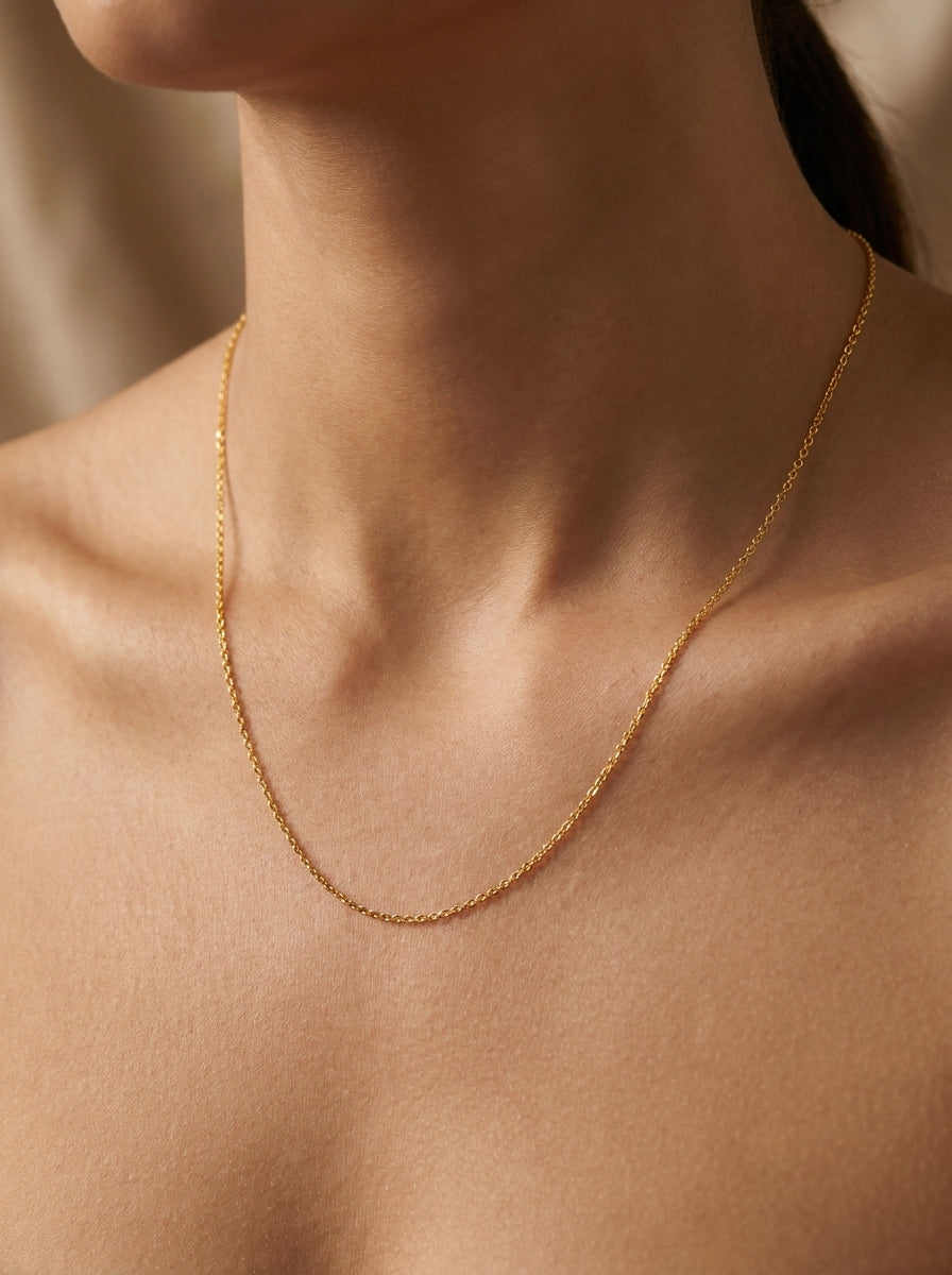 18K Gold Plated Statement Chain | Tarnish-Resistant Finish