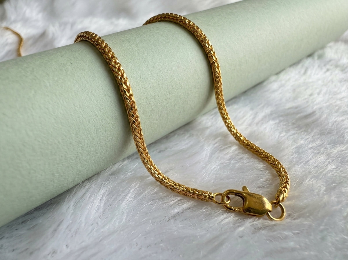 Luxury 18K Gold Plated Chain | Unisex | High-Polish Finish