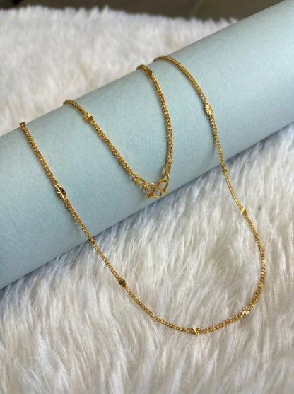 Premium Everyday Unisex Chain | 18K Gold Plated | Comfort-Fit