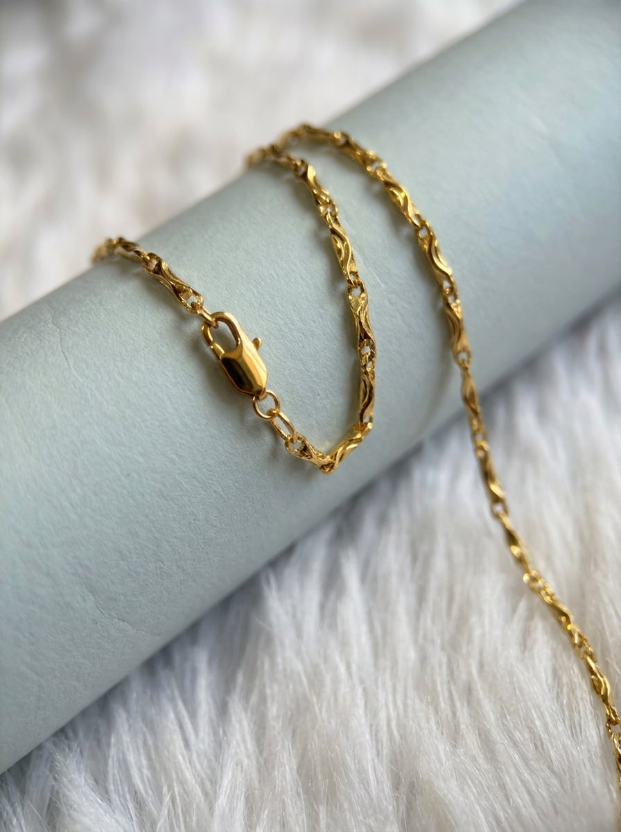 Luxury Unisex Chain | 18K Gold Plated Stainless Steel