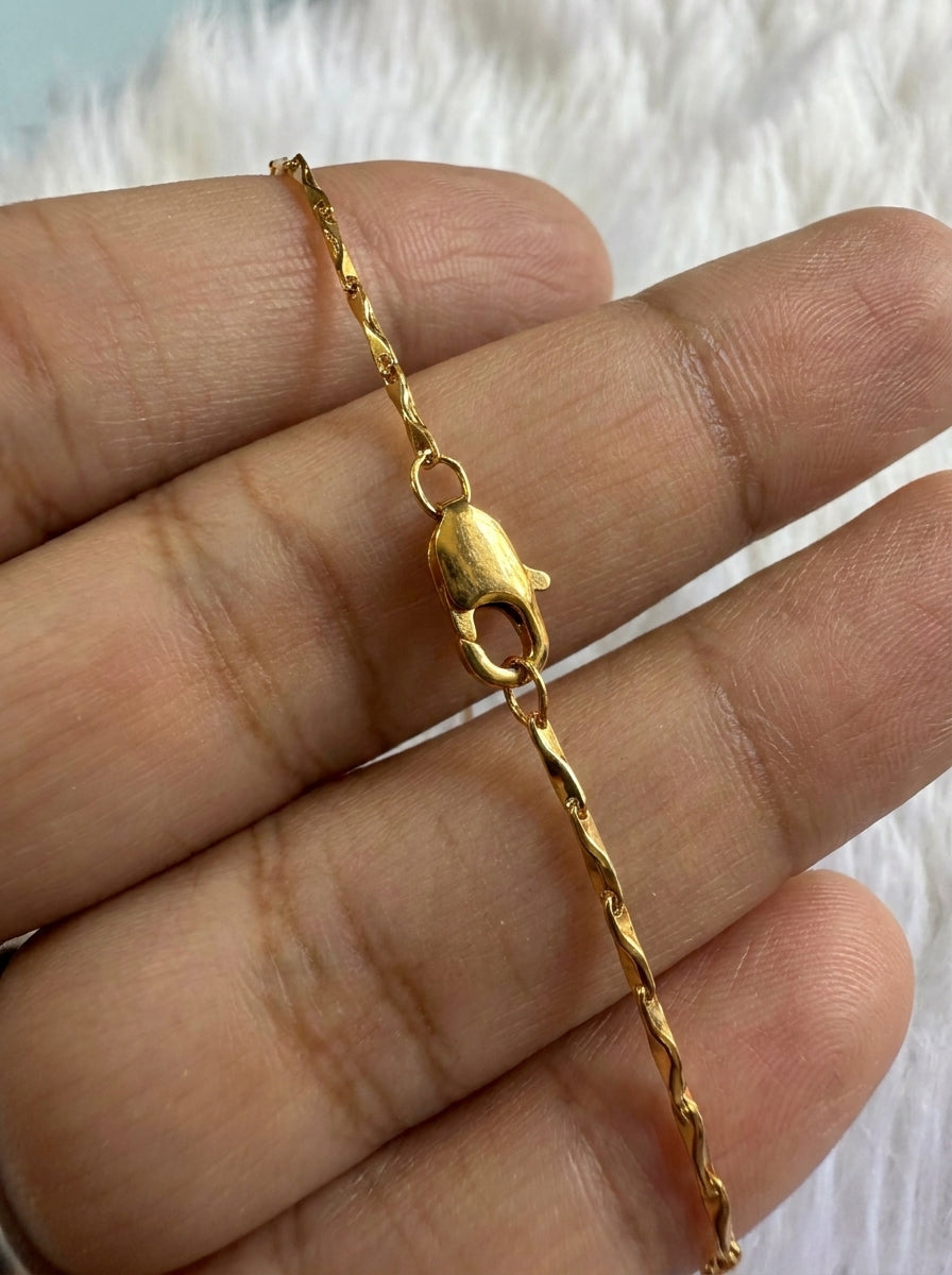 Luxury Stainless Steel Chain | 18K Gold Plated | Tarnish-Free