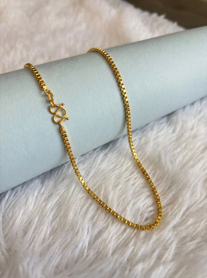 Premium 18K Gold Plated Chain for men | Skin-Safe & Anti-Tarnish