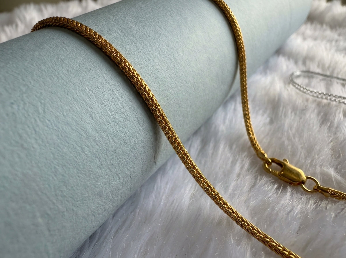 Luxury 18K Gold Plated Chain | Unisex | High-Polish Finish