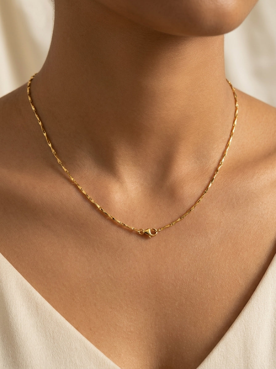 Luxury Stainless Steel Chain | 18K Gold Plated | Tarnish-Free
