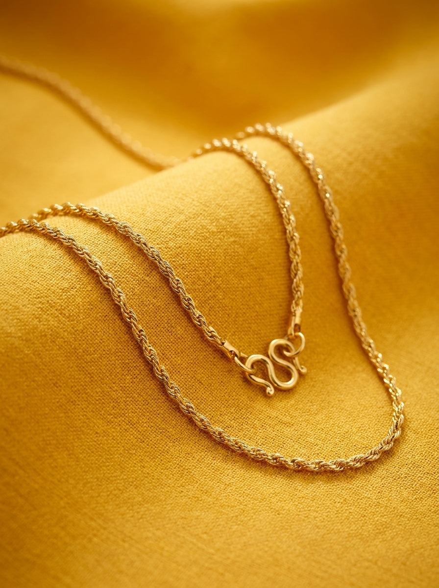 18K Gold Plated Fashion Chain | Unisex | Anti-Tarnish Quality