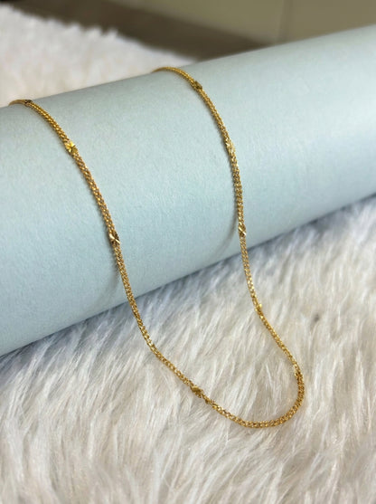 Premium Everyday Unisex Chain | 18K Gold Plated | Comfort-Fit