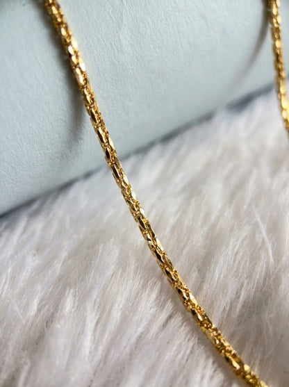 18K Gold Plated Cuban Link Chain | Unisex Heavy Duty | Anti-Tarnish