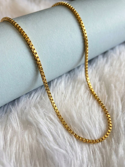 Premium 18K Gold Plated Chain for men | Skin-Safe & Anti-Tarnish