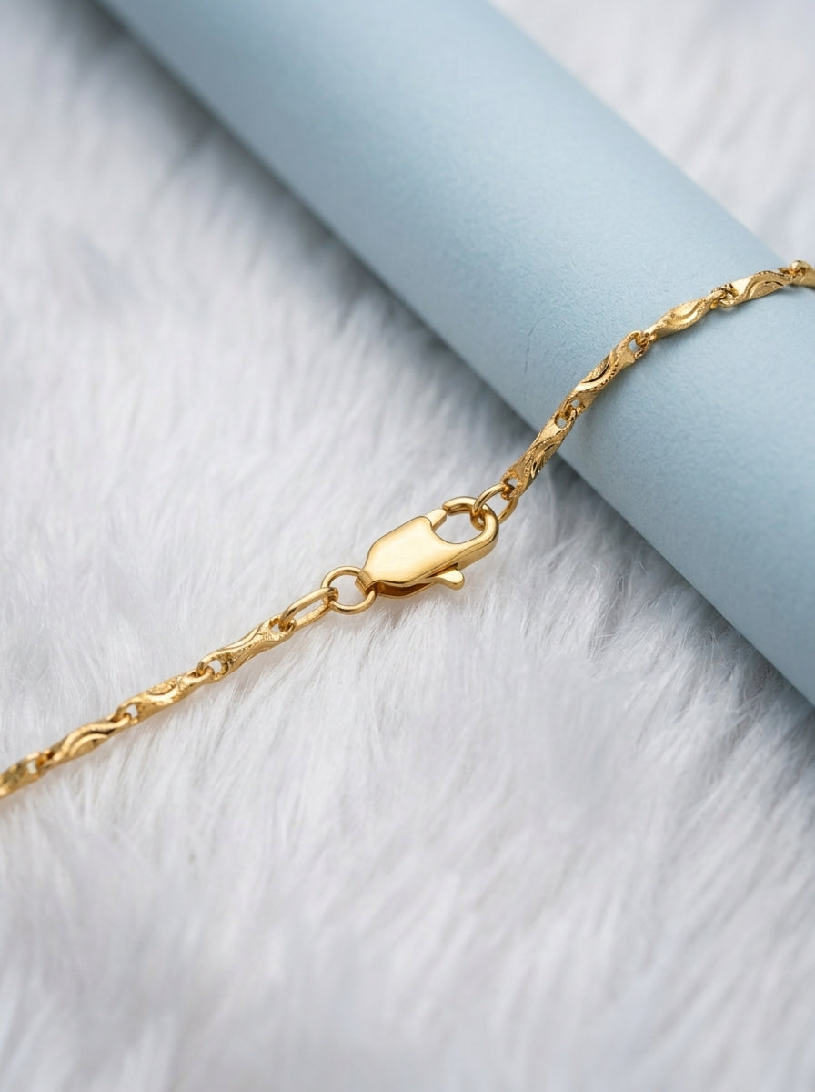 Luxury 18K Gold Plated Chain | Unisex | Premium Stainless Steel